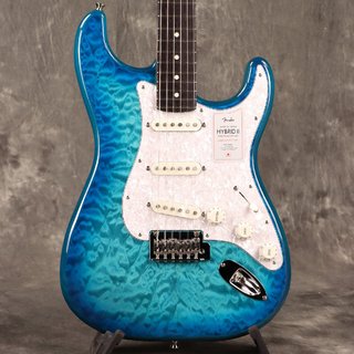 Fender 2024 Collection Made in Japan Hybrid II Stratocaster QMT Aquamarine フェンダー [限定モデル][S/N JD24