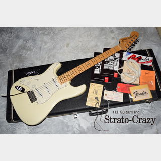 Fender 1998 Hendrix Tribute Stratocaster Olympic White/Maple Cap neck