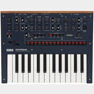 KORG MONOLOGUE-BL モノフォニックアナログシンセサイザー 【WEBSHOP】