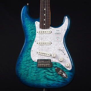 Fender 2024 Collection Made in Japan Hybrid II Stratocaster ~Quilt Aquamarine~