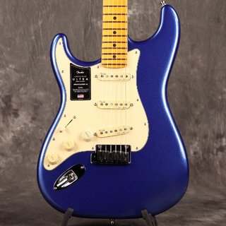 FenderAmerican Ultra Stratocaster Left-Hand Maple Fingerboard Cobra Blue[S/N US23062986]【WEBSHOP】