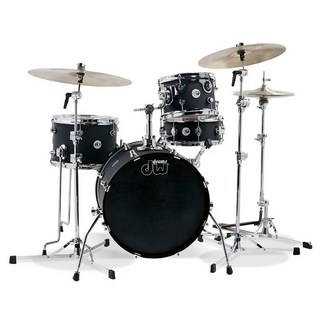 dw DDLM1804BL [Design Series Mini Pro 4-Piece Kit / 18'' BD / Black Satin]【シンバル、ハードウェア別...