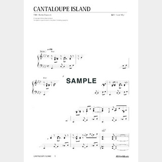 楽譜CANTALOUPE ISLAND