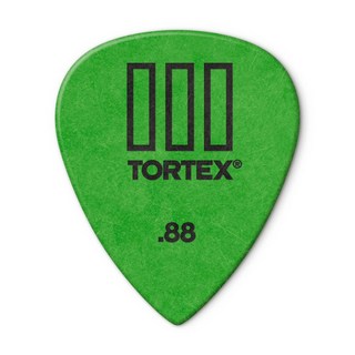 Jim Dunlop 462 Tortex TIII ×10枚セット (0.88/グリーン)