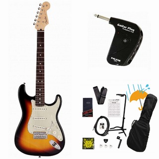 FenderMade in Japan Junior Collection Stratocaster Rosewood FB 3-Color Sunburst GP-1アンプ付属エレキギター