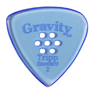 Gravity Guitar PicksTripp -Standard Multi-Hole- GTRS2PM 2.0mm Blue ギターピック