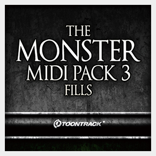 TOONTRACK DRUM MIDI - MONSTER MIDI PACK 3 FILLS