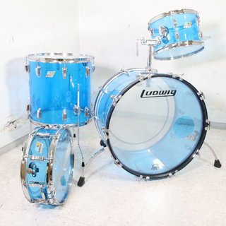 Ludwig 70s VISTALITE BLUE 22‐12‐16 3pc スネア付き ドラムセット【池袋店】