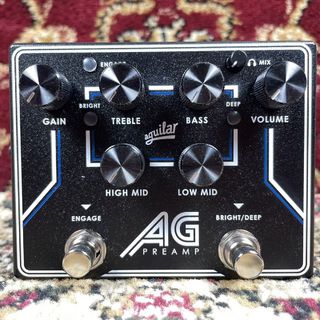 aguilar AG PREAMP DI PEDAL プリアンプペダル ANALOG BASS PREAMP AND DI