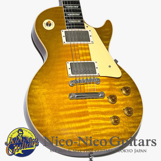 Gibson Custom Shop2023 Historic Collection 1959 Les Paul VOS (Green Lemon Fade)