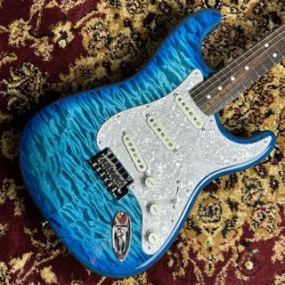Fender 2024 Collection MADE IN JAPAN HYBRID II STRATOCASTER Quilt Aquamarine