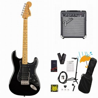 Squier by FenderClassic Vibe 70s Stratocaster HSS Maple FB Black  エレキギター Fender 10Wアンプ付属エレキギター初心