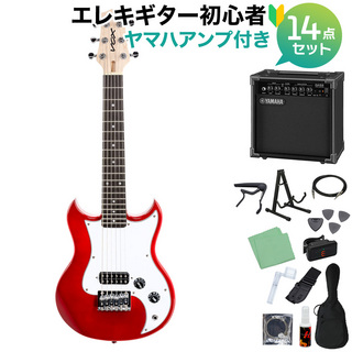 VOX SDC-1 MINI RD ミニエレキギター初心者14点セット 【ヤマハアンプ付き】 ミニギター