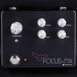 FOCUS-NX ギターエフェクター コンプ+EQ＋ブースターのコンビネーションでギターサウンドの