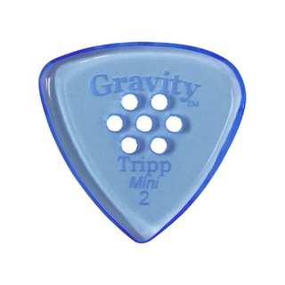 Gravity Guitar PicksTripp -Mini Multi-Hole- GTRM2PM 2.0mm Blue ピック