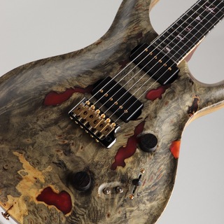Paul Reed Smith(PRS)Private Stock #8460 Custom 24/08 Buck-eye Burl Maple Top Natural with Red Pearl Resin