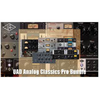 Universal Audio 【メール納品】UAD Analog Classics Pro Bundle プラグインソフト【代引き不可】11/30まで！