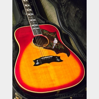 Gibson 1977 DOVE (Cherry Sunburst) w/L.R.Baggs Anthem -Vintage!!-【48回迄金利0%対象】