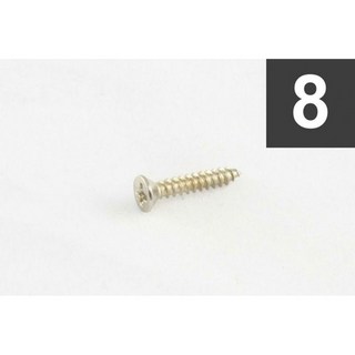 ALLPARTSPack of 8 Nickel Short Humbucking Ring Screws [7559]