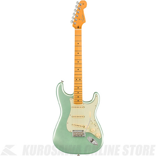 FenderAmerican Professional II Stratocaster, Maple, Mystic Surf Green 【小物プレゼント】(ご予約受付中)