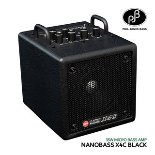 Phil Jones Bassベースアンプ NANOBASS X4C BLACK ナノベース PJB