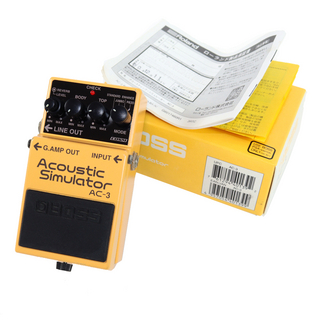 完動品 AC-3 BOSS アコースティックシミュレーター Amazon.com: Boss AC-3 Acoustic Simulator Pedal : Musical