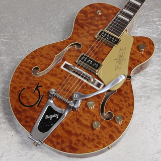 GretschG6120TGQM-56 Limited Quilt Classic Chet Atkins w/Bigsby Roundup Orange Stain Lacquer【新宿店】