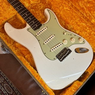 Fender Custom Shop【人気の白色】LTD 62/63 Stratocaster Journeyman Relic / Aged Olympic White [3.59kg]2021年製 3Fフロア