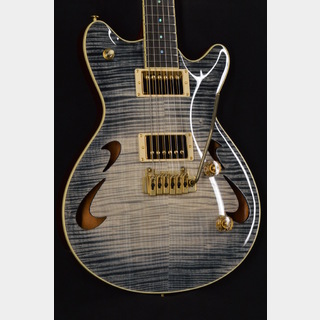 T's GuitarsArc-HollowMastergradeflamemaple Black to Natural Burst【ローン36回払いまで無金利】