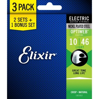 Elixir19052 Bonus Pack (2+1FREE) [OPTIWEB Light/10-46] #16552 【数量限定ボーナスパック】