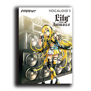 INTERNET VOCALOID3 Library Lily ボーカロイド ボカロ