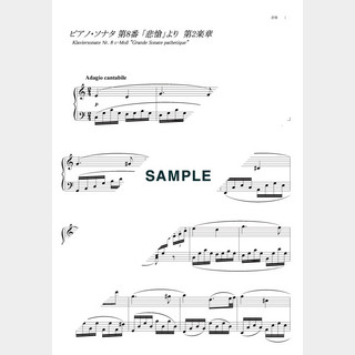 ベートーヴェン ピアノ・ソナタ第8番「悲愴」より 第2楽章
