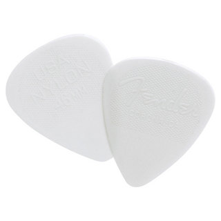 Fender フェンダー 351 Shape Nylon 0.46mm White ギターピック 12枚入り