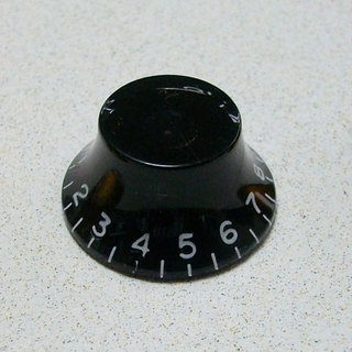 MontreuxInch Bell Knob Black (1353) ノブ モントルー【名古屋栄店】