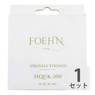FOEHNHQUK-200 クリアナイロン ウクレレ弦 ソプラノ/コンサート用