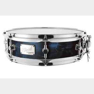 canopus Birch Snare Drum 4x14 Rotten Blue Mat LQ