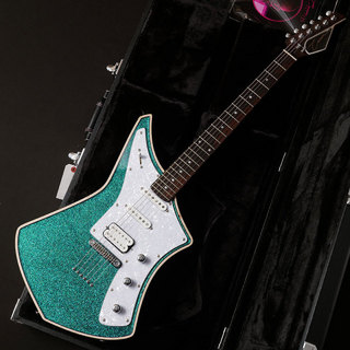 Cream Guitars Revolver Deluxe BGG (Blue Green Glitter)