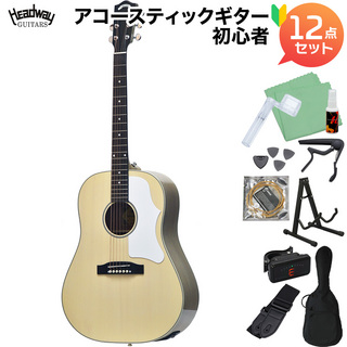 Headway HJ-BUDDY W-BD アコースティックギター初心者12点セット エレアコギター【スポット生産】