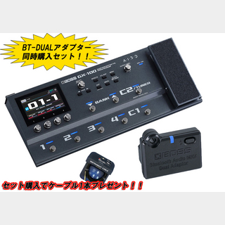 BOSSGX-100 Guitar Effects Processor [BT-DUAL同時購入セット]