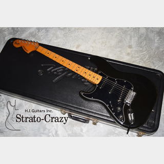 Fender Stratocaster '82 Black  "Lefty" /Maple neck