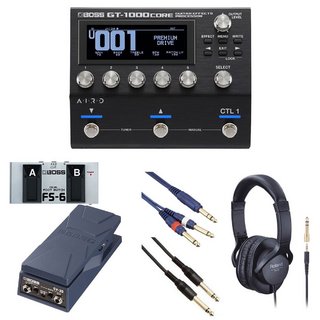 BOSS GT-1000Core [自由自在にサウンドメイクセット] FS-6 + EV-30【WEBSHOP】