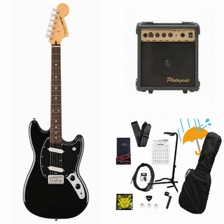 FenderPlayer II Mustang Rosewood FB Black エレキギター PG-10アンプ付属エレキギター初心者セットR【WEBSHOP】