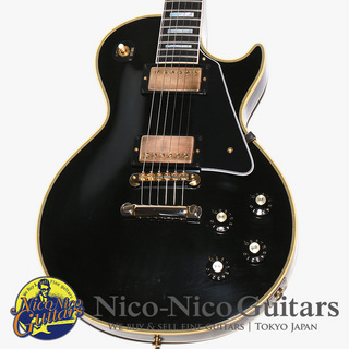 Gibson Custom Shop 2024 Murphy Lab 1968 Les Paul Custom Ultra Light Aged (Ebony Black)