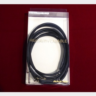 ROCK INNHIGH QUALITY CABLE 3m(S/L) "BELDEN 9395 × 日出光機プラグ"