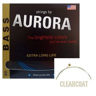 AURORA STRINGSAurora Premium Bass Strings (45-105) 【CLEARCOAT】