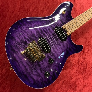 EVH Wolfgang Special QM, Baked Maple Fingerboard, Purple Burst