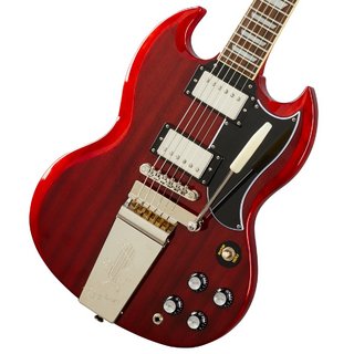 EpiphoneInspired by Gibson SG Standard 60s Maestro Vibrola Vintage Cherry エピフォン エレキギター【WEBSHOP】