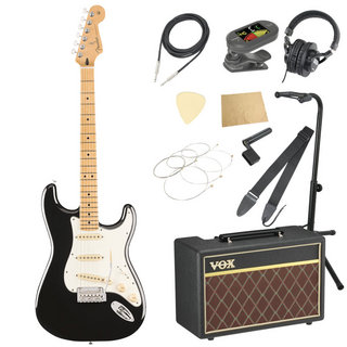 Fender フェンダー Player II Stratocaster MN BLK エレキギター VOXアンプ付き 入門11点 初心者セット