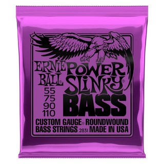 ERNIE BALL Round Wound Bass Strings/ 2831 POWER SLiNKY