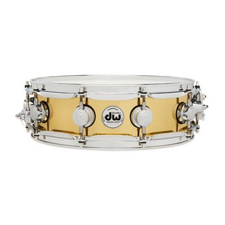 dw Collector Series Polished Brass Snare Drum 4"×14" [DRVN0414SPC]